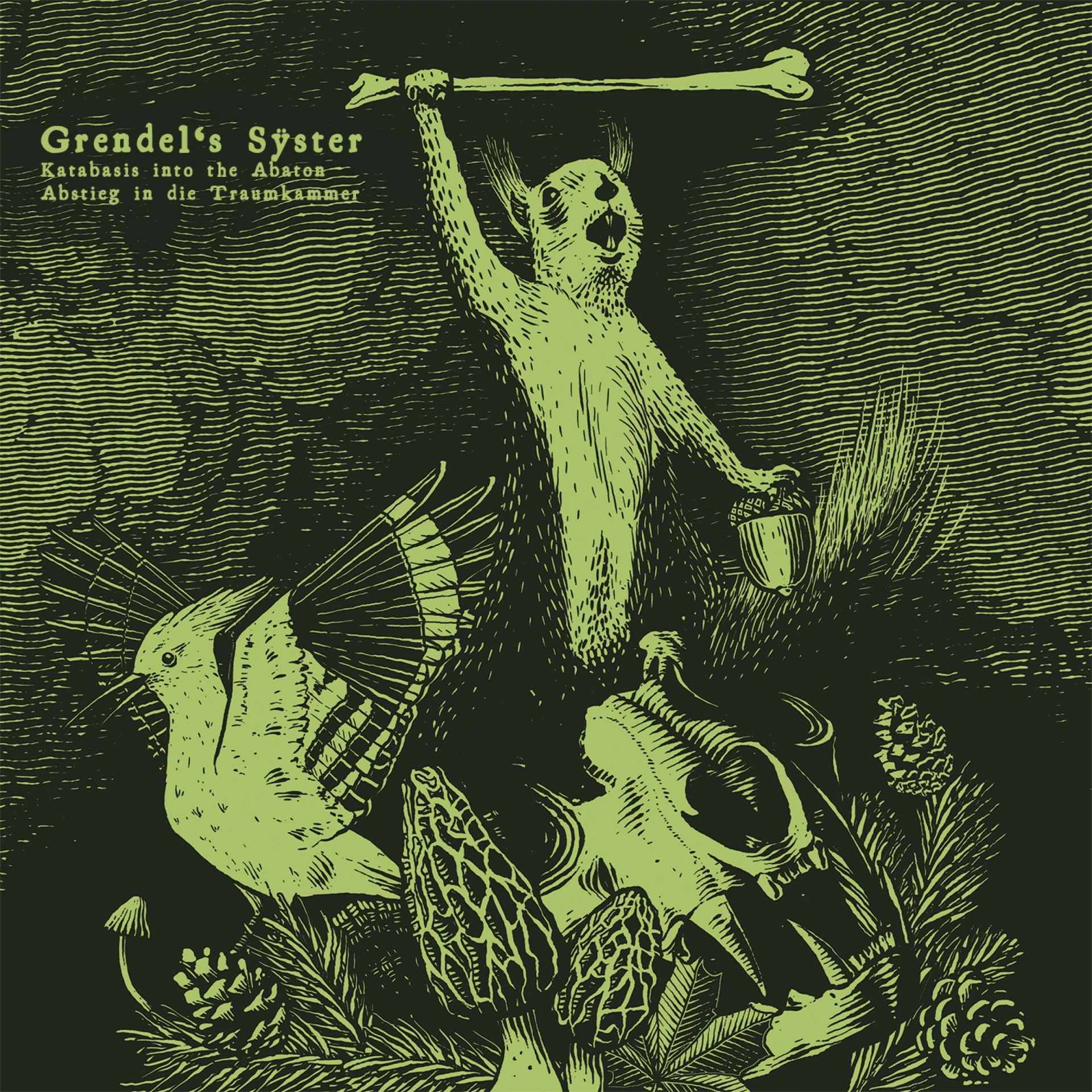GRENDEL'S SŸSTER · Katabasis Into The Abaton | BLACK LP (Heavy Metal Vinyl) · Picture 1