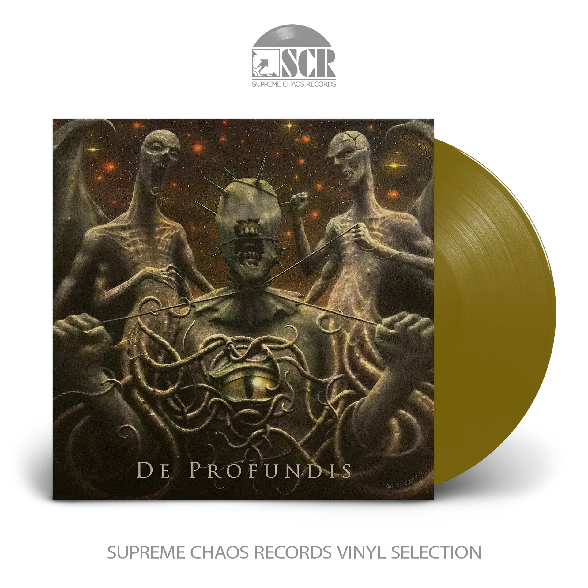 VADER - De Profundis · GOLD LP (Death Metal Vinyl)