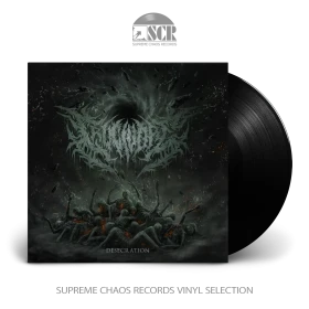 CRUCIVORE · Desecration | BLACK LP (Death Metal Vinyl)
