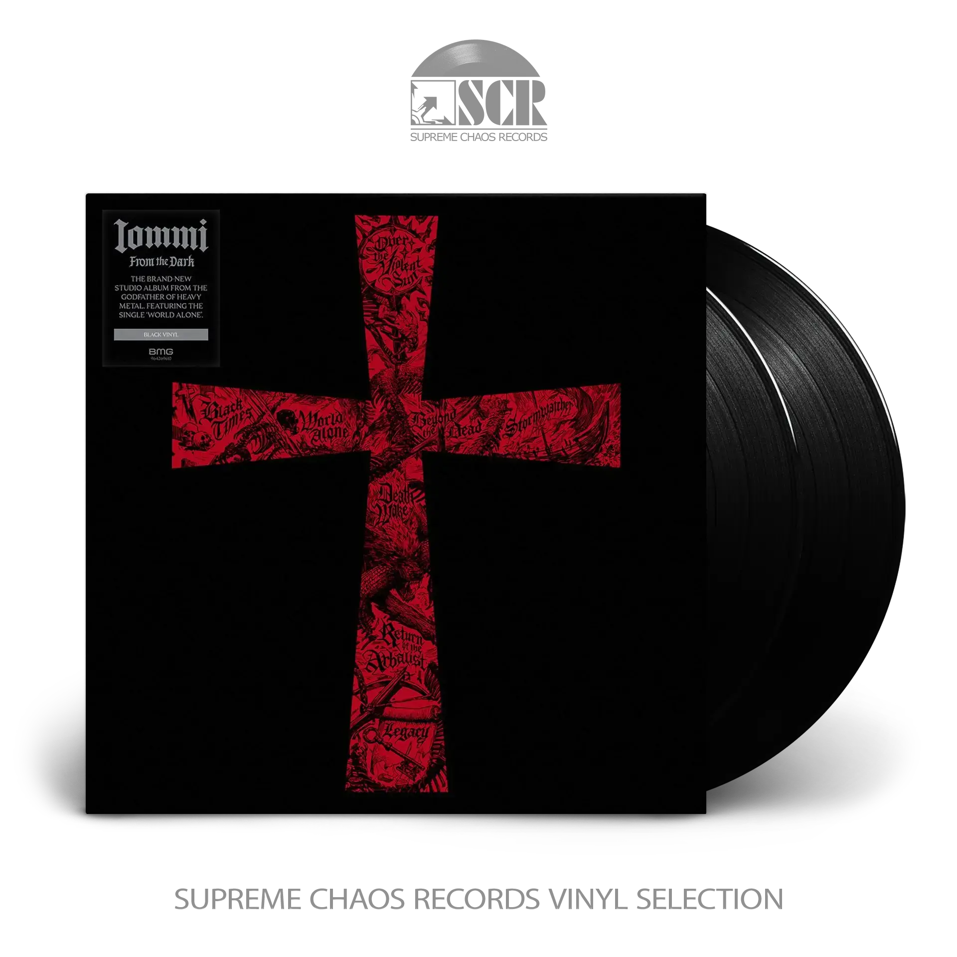 TONY IOMMI - From the Dark [BLACK 2LP] (Hard Rock Vinyl)