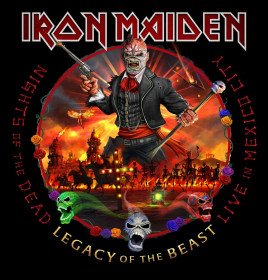IRON MAIDEN · Nights Of The Dead - Legacy Of The Beast - Live In Mexico City | BLACK 3LP (Heavy Metal Vinyl) · Picture 1