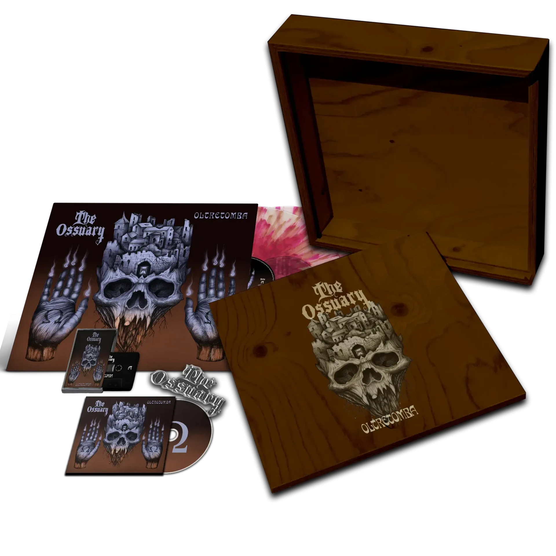 THE OSSUARY - Oltretomba · WOODEN LP/CD/TAPE BOX