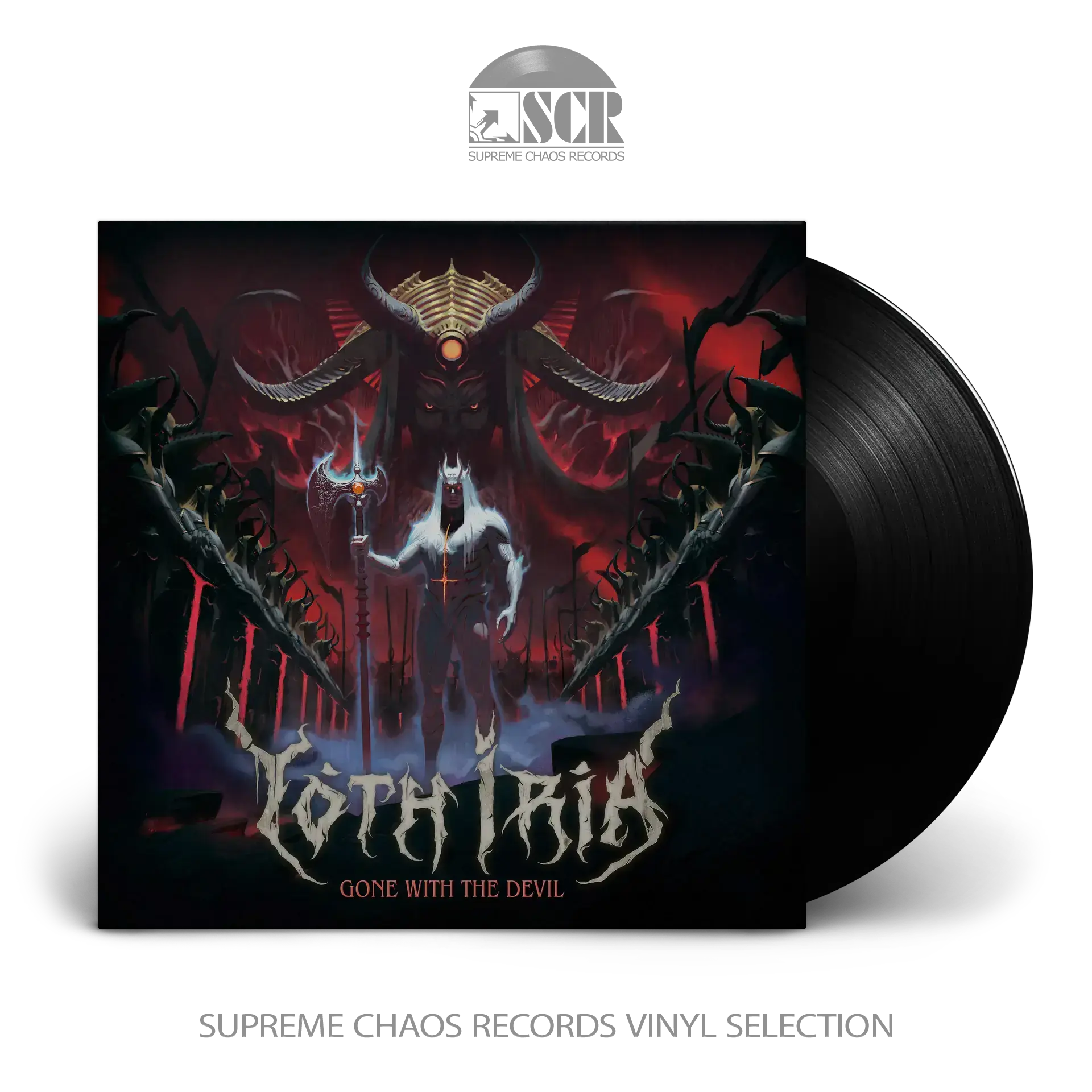 YOTH IRIA · Gone With The Devil | BLACK LP (Black Metal Vinyl)