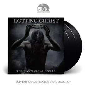 ROTTING CHRIST · The Apocryphal Spells | BLACK 3LP (Black Metal/Death Metal Vinyl)