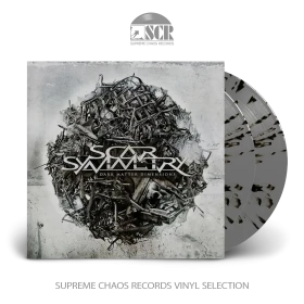 SCAR SYMMETRY - Dark Matter Dimensions · GREY/BLACK SPLATTER DLP (Melodic Death Metal Vinyl)