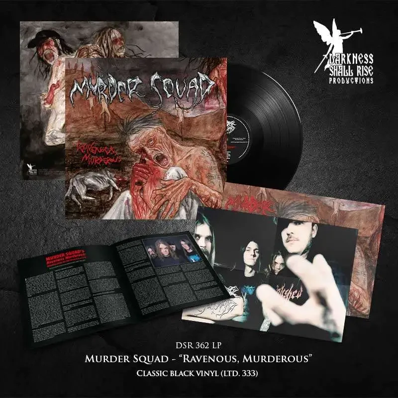 MURDER SQUAD · Ravenous Murderous | BLACK LP (Death Metal Vinyl) · Picture 2