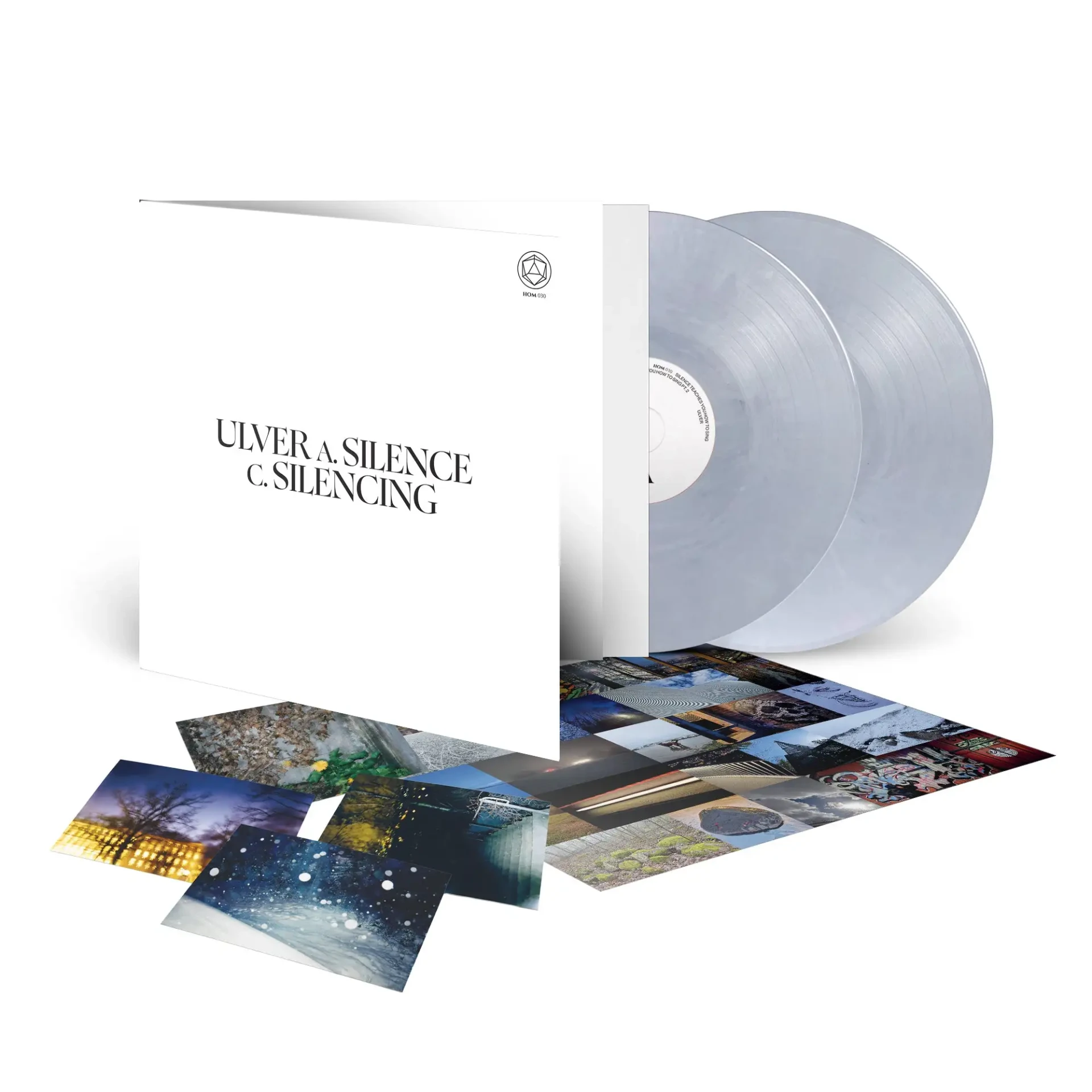 ULVER · Silence Teaches You How to Sing / Silencing the Singing | CLEAR/WHITE MARBLED 2LP (Rock Vinyl) · Picture 2