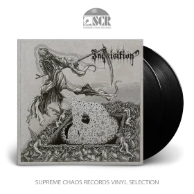 INQUISITION · Black Mass For A Mass Grave (Monochrome Edition) | BLACK 2LP (Black Metal Vinyl)