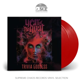 YEAR OF THE GOAT · Trivia Goddess | RED 2LP (Hard Rock Vinyl)