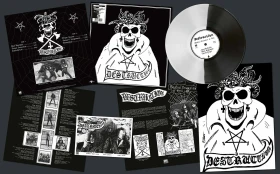DESTRUCTION - Bestial Invasion of Hell [BLACK/WHITE LP] (Thrash Metal Vinyl) · Picture 2