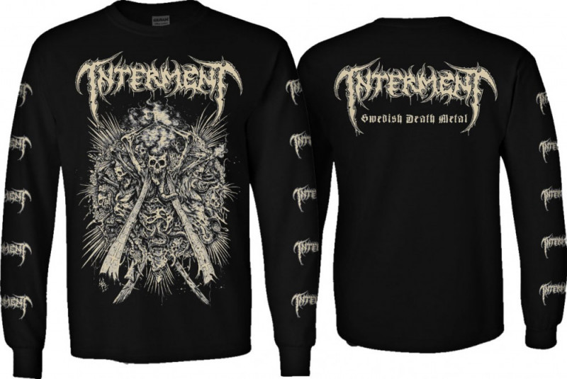 INTERMENT - Swedish Death Metal Longsleeve · LS-S (Death Metal Clothes)