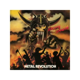 LIVING DEATH · Metal Revolution | ORANGE LP (Thrash Metal Vinyl) · Picture 1