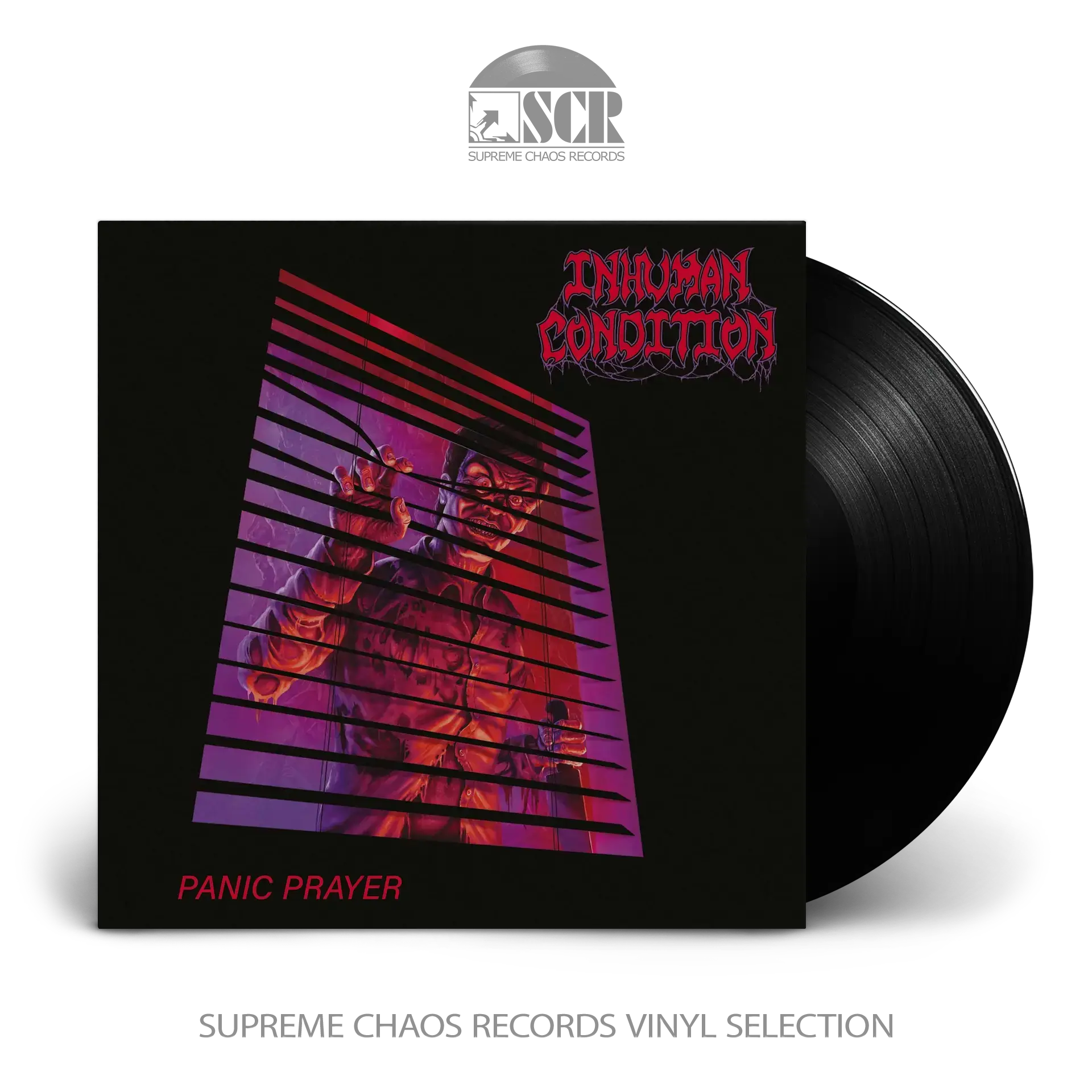 INHUMAN CONDITION · Panic Prayer | BLACK LP (Death Metal Vinyl)