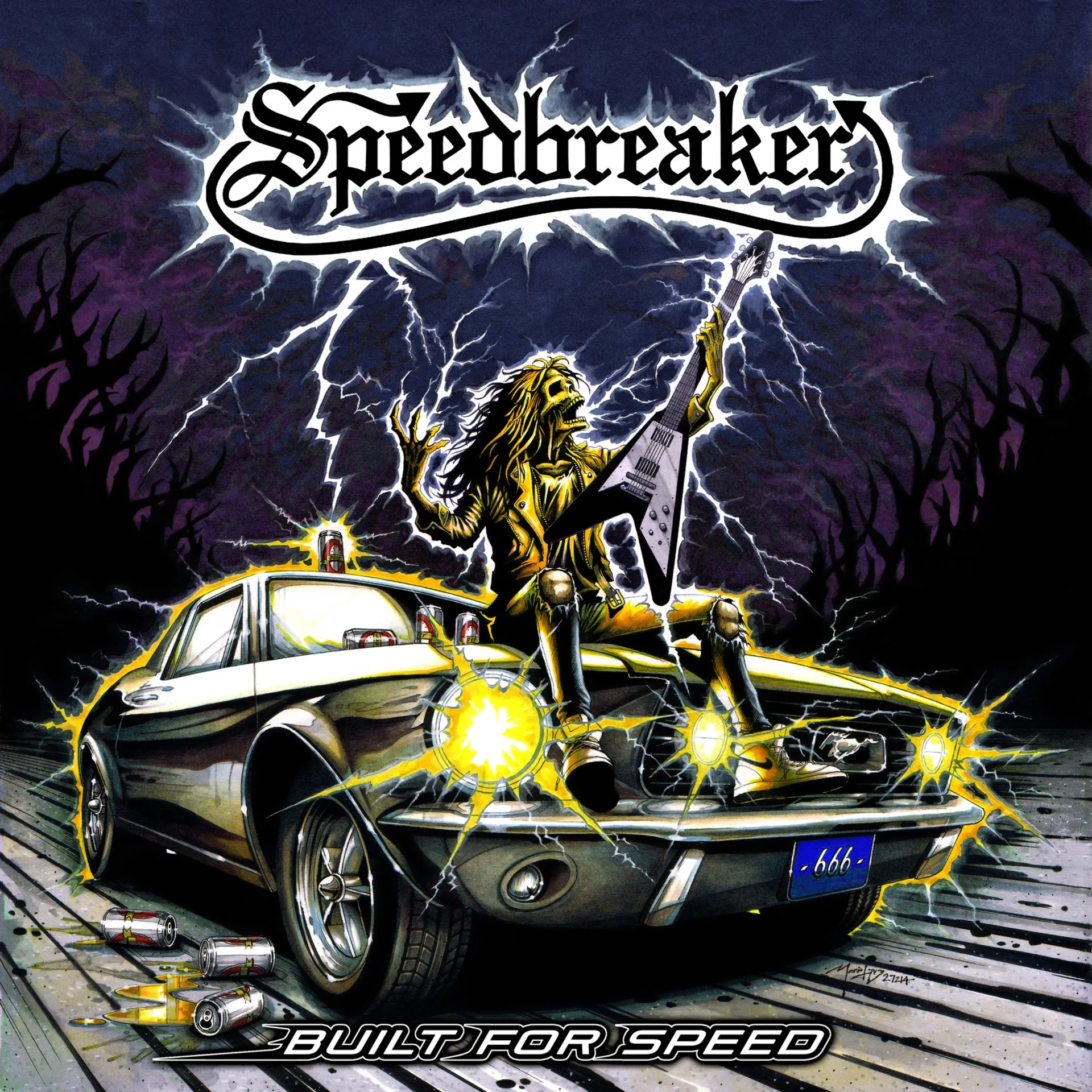 SPEEDBREAKER - Built For Speed [DIGIPAK CD] (Speed Metal CDs)