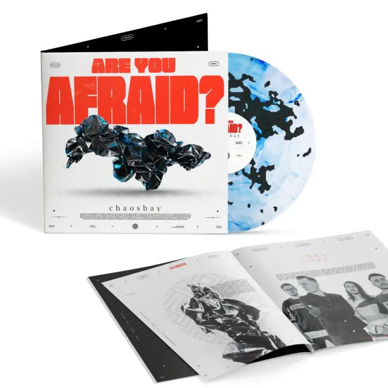 CHAOSBAY · Are You Afraid? | SPLATTER LP (Progressive Metalcore Vinyl)