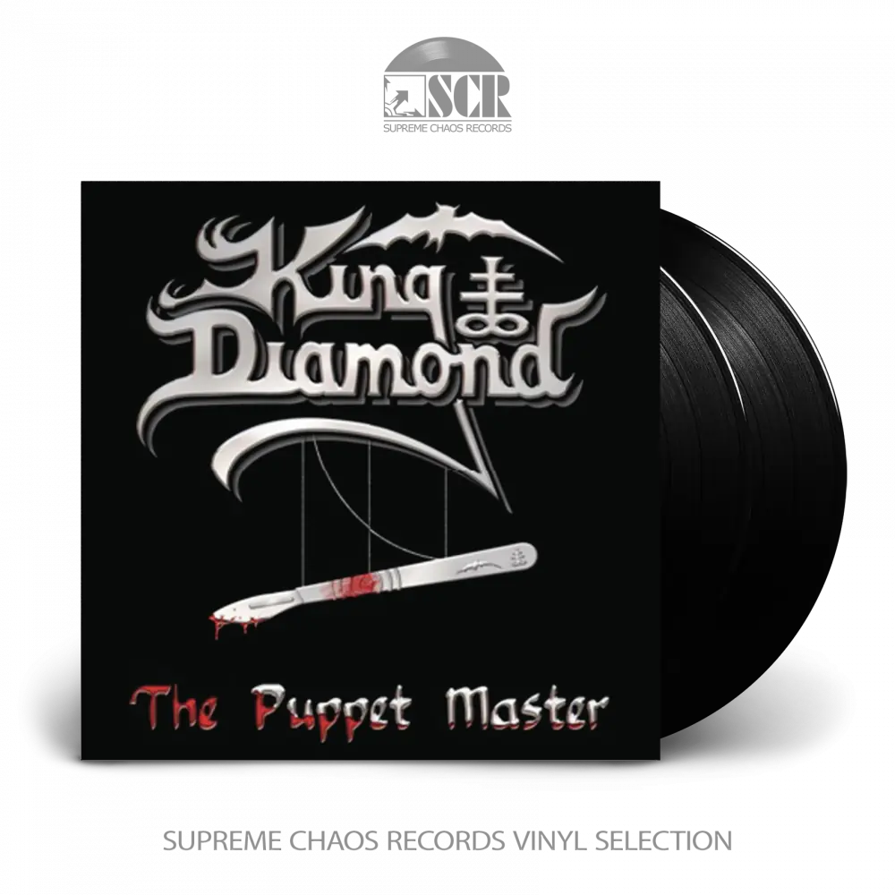 KING DIAMOND · The Puppet Master | BLACK 2LP (Heavy Metal Vinyl)