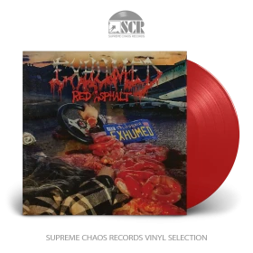 EXHUMED · Red Asphalt | BLOOD RED LP (Death Metal Vinyl)