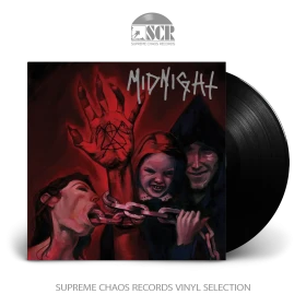 MIDNIGHT · No Mercy For Mayhem | BLACK LP (Thrash Metal/Black Metal Vinyl)
