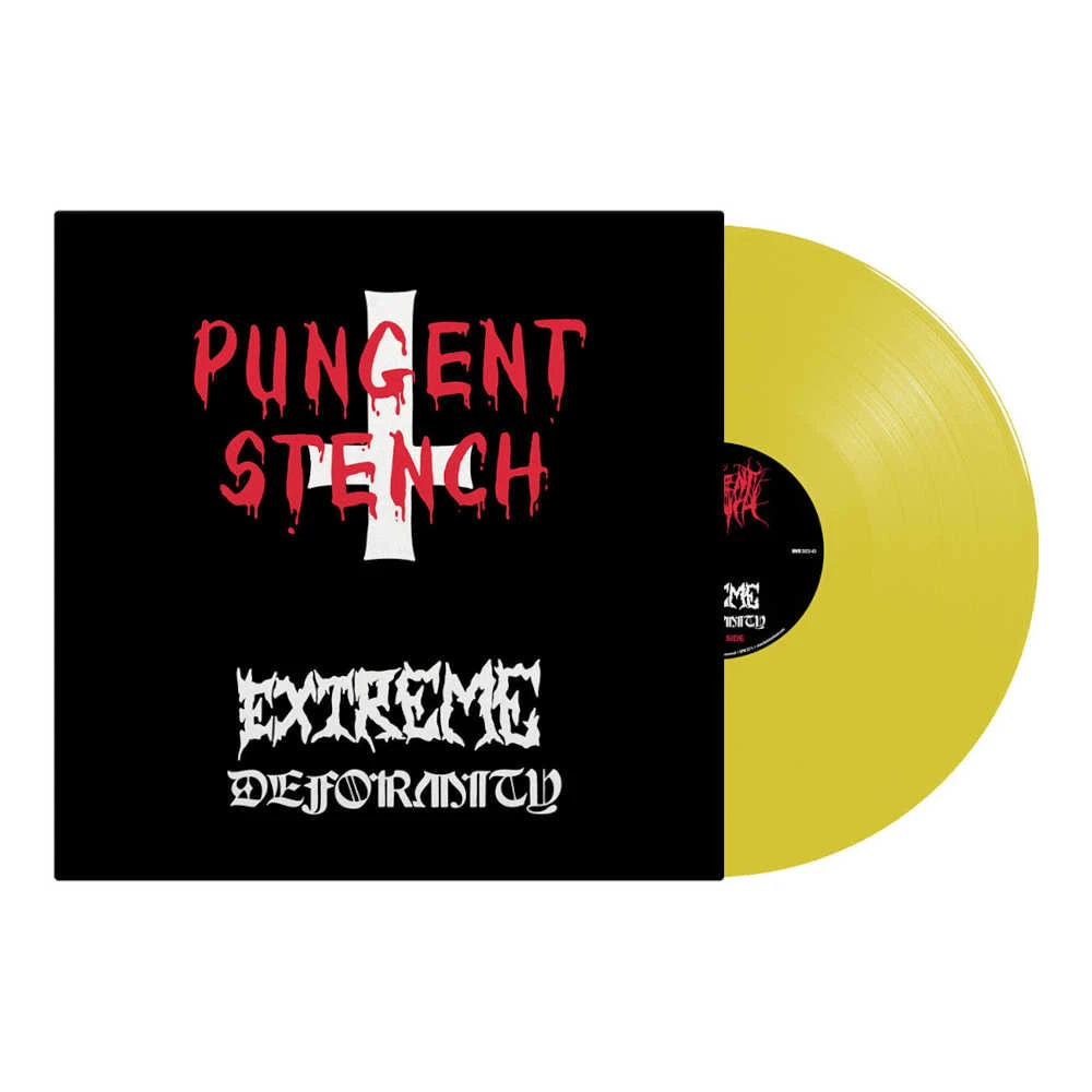 PUNGENT STENCH · Extreme Deformity | YELLOW LP (Death Metal Vinyl) · Picture 2