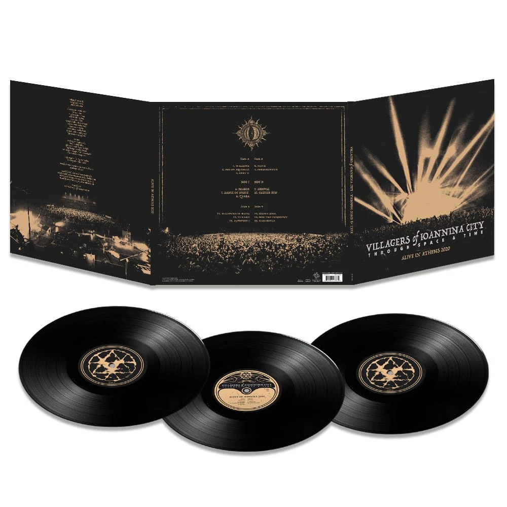 VILLAGERS OF IOANNINA CITY · Through Space And Time (Alive In Athens 2020) | BLACK 3LP (Progressive Rock/Stoner Rock Vinyl) · Picture 2