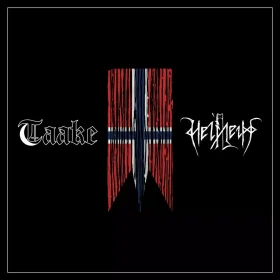 TAAKE / HELHEIM · Henholdsvis | BLACK 10" LP (Black Metal Vinyl) · Picture 1