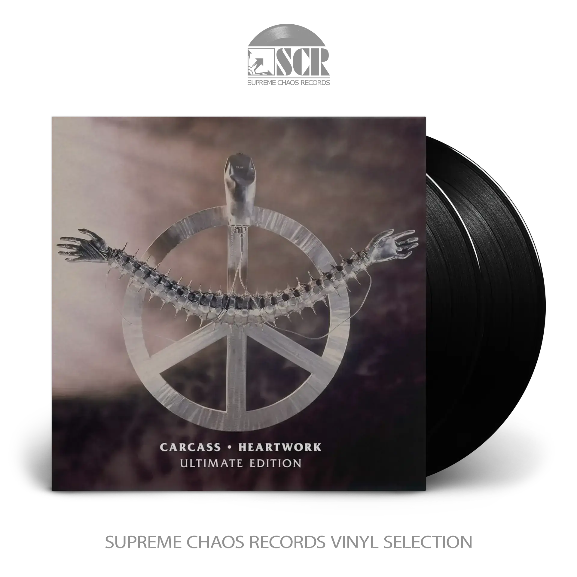 CARCASS - Heartwork (Ultimate Edition FDR) · BLACK 2LP CARCASS - Heartwork (Ultimate Edition FDR) · BLACK 2LP (Death Metal Vinyl)