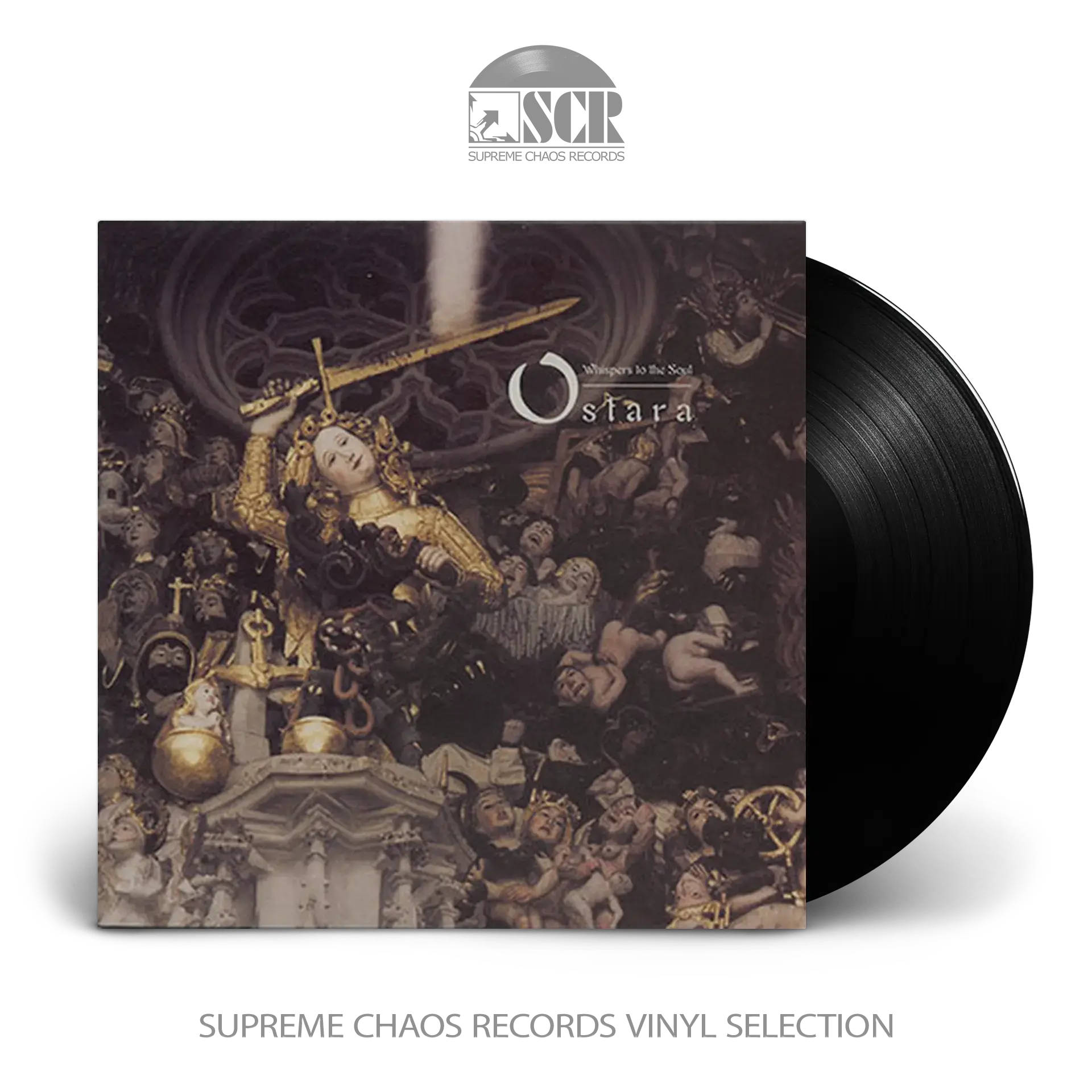 OSTARA · Whispers To The Soul | BLACK 10" MLP (Darkwave/Folk Rock Vinyl)