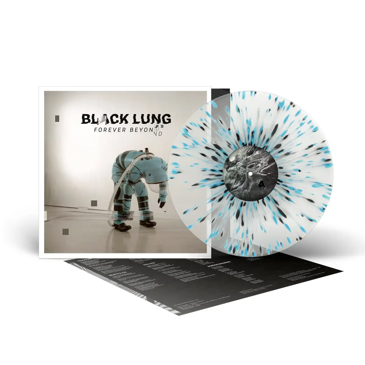 BLACK LUNG · Forever Beyond | CLEAR/BLUE/BLACK SPLATTER LP (Stoner Doom Vinyl) · Picture 3