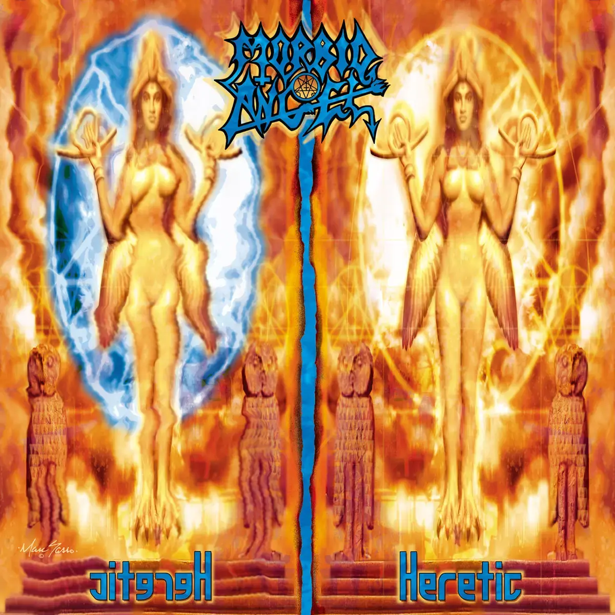 MORBID ANGEL · Heretic | BLACK LP (Death Metal Vinyl) · Picture 1