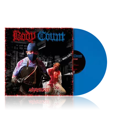 BODY COUNT · Merciless | BLUE LP (Crossover/Heavy Metal Vinyl)