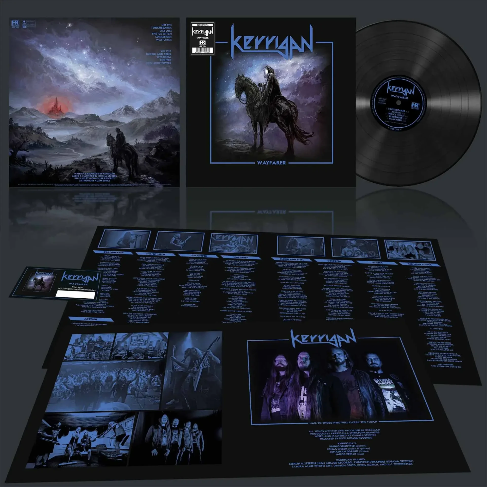 KERRIGAN · Wayfarer | BLACK LP (Heavy Metal Vinyl) · Picture 2