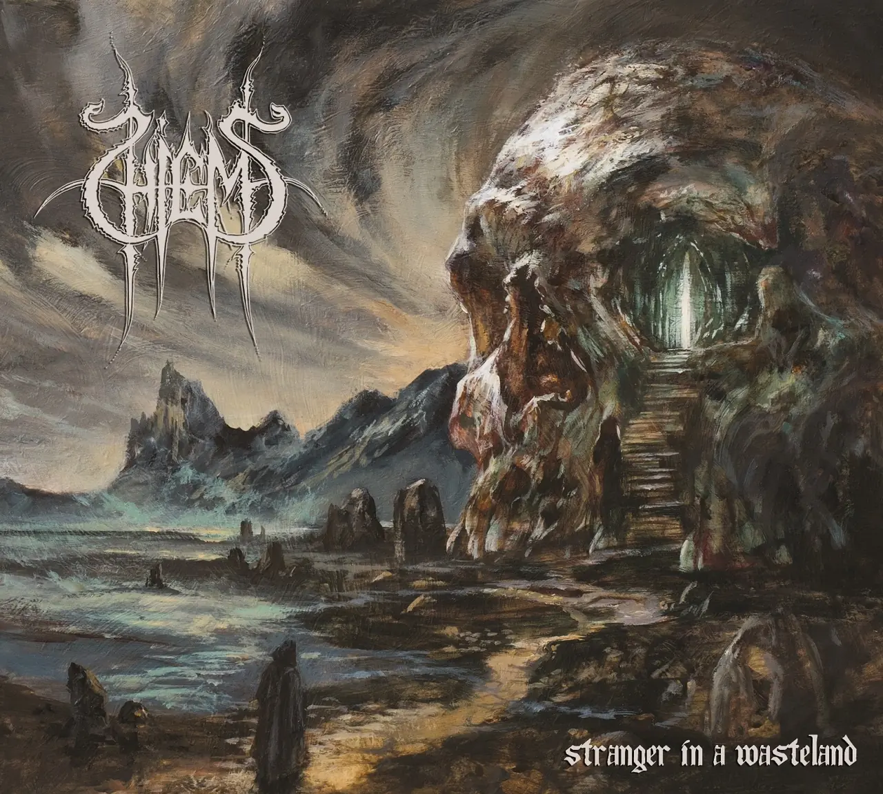 HIEMS · Stranger In A Wasteland | BLACK LP (Black Metal Vinyl) · Picture 1