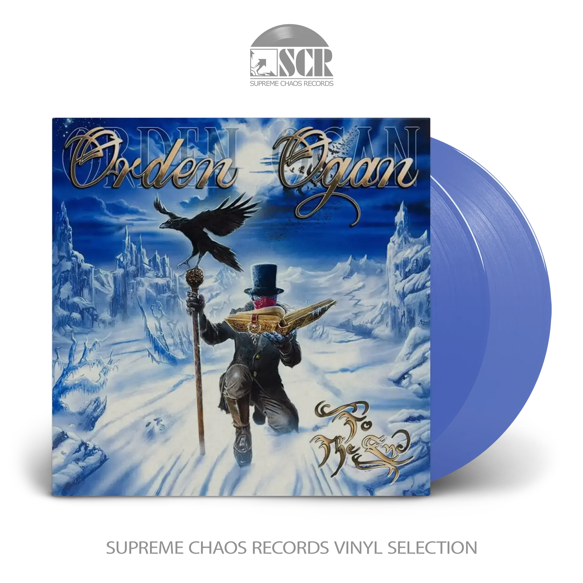 ORDEN OGAN · To The End | CLEAR/BLUE 2LP (Heavy Metal Vinyl)