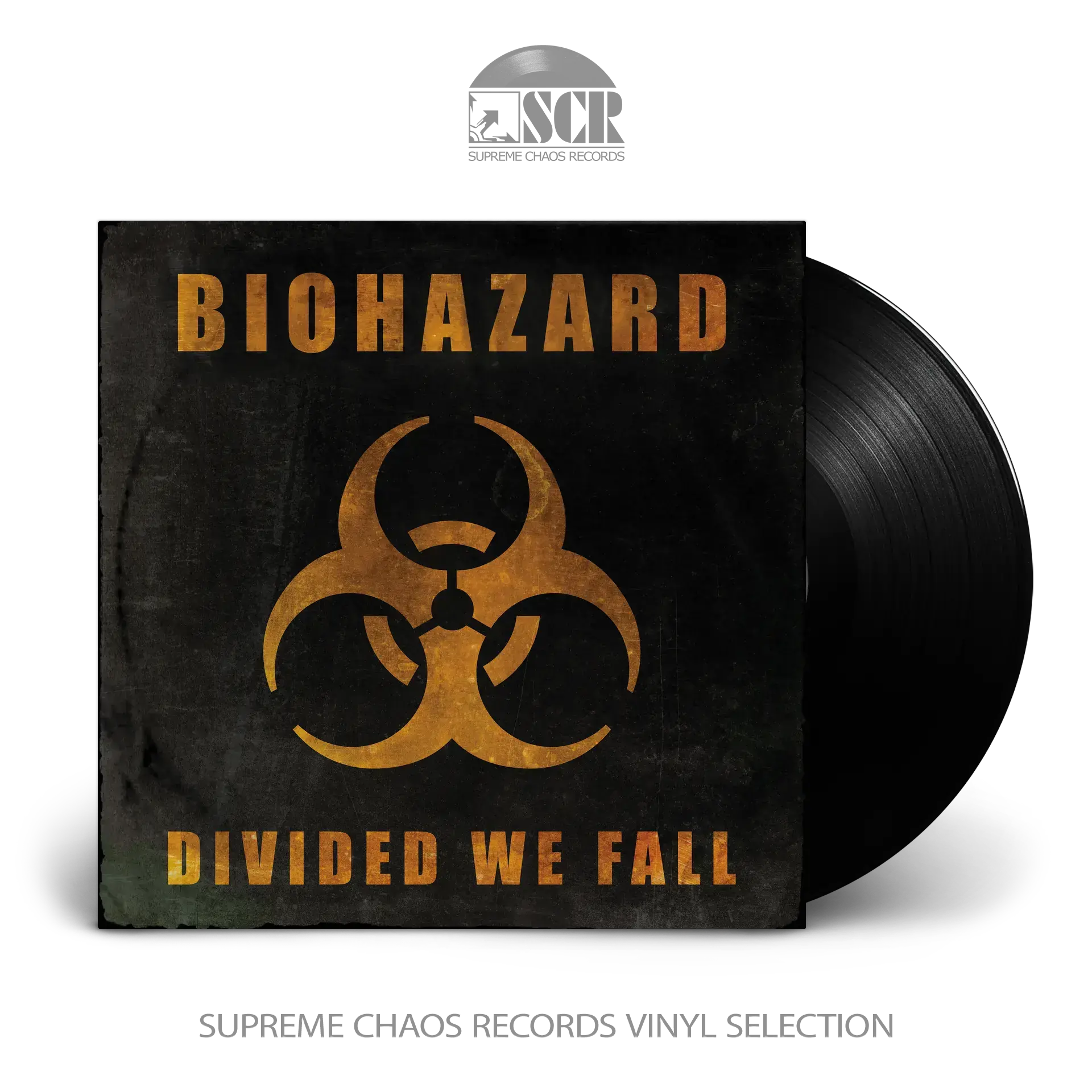 BIOHAZARD - Divided We Fall · BLACK LP (Crossover/Heavy Metal/Hardcore Vinyl)