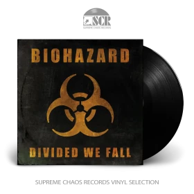 BIOHAZARD · Divided We Fall | BLACK LP (Crossover/Heavy Metal/Hardcore Vinyl)