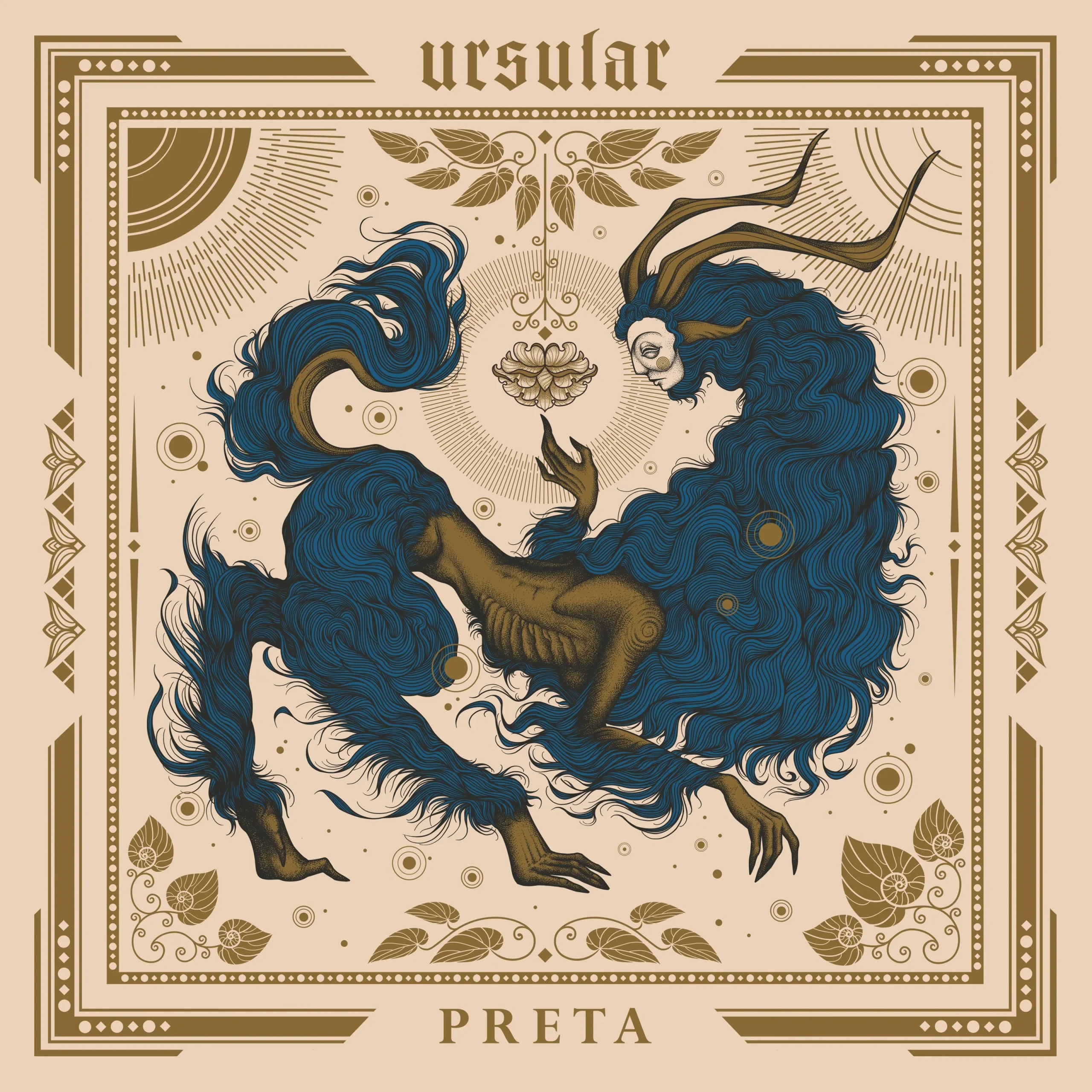 URSULAR · Preta | BLACK LP (Doom / Heavy Psychdelic Rock / Stoner Vinyl) · Picture 1