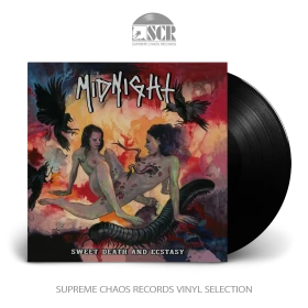 MIDNIGHT · Sweet Death and Ecstasy (Re-Issue) | BLACK LP (Black Metal/Thrash Metal/Heavy Metal Vinyl)