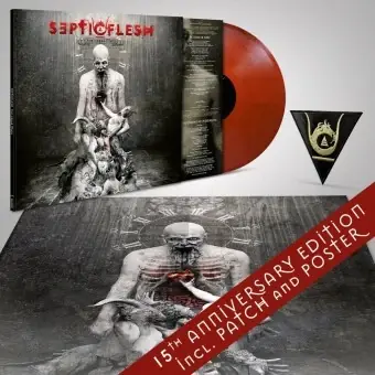 SEPTICFLESH · The Great Mass (15th Anniversary Edition) | RED/BLACK MARBLED LP (Symphonic Death Metal Vinyl)