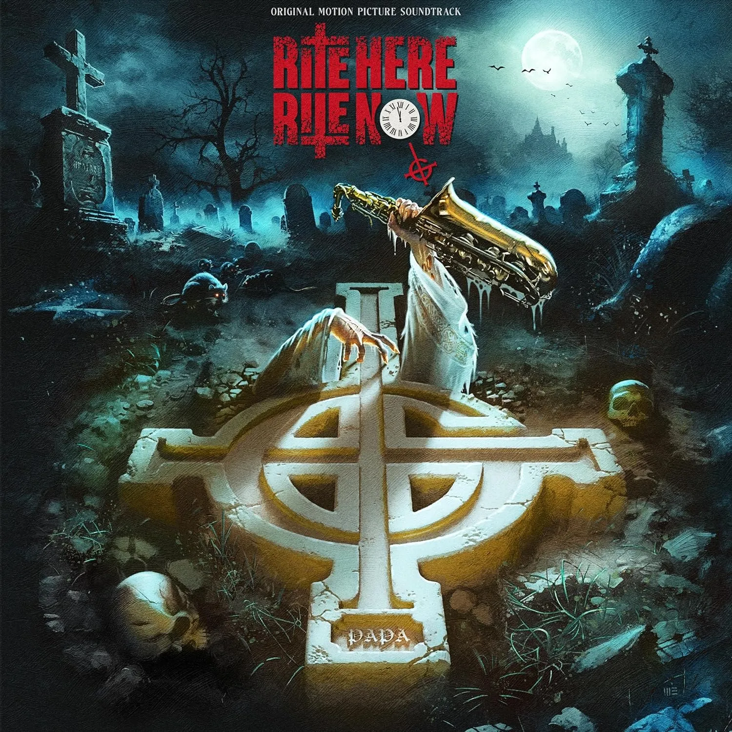 GHOST · Rite Here Rite Now (Original Motion Picture Soundtrack) | SILVER 2LP (Hard Rock Vinyl) · Picture 1