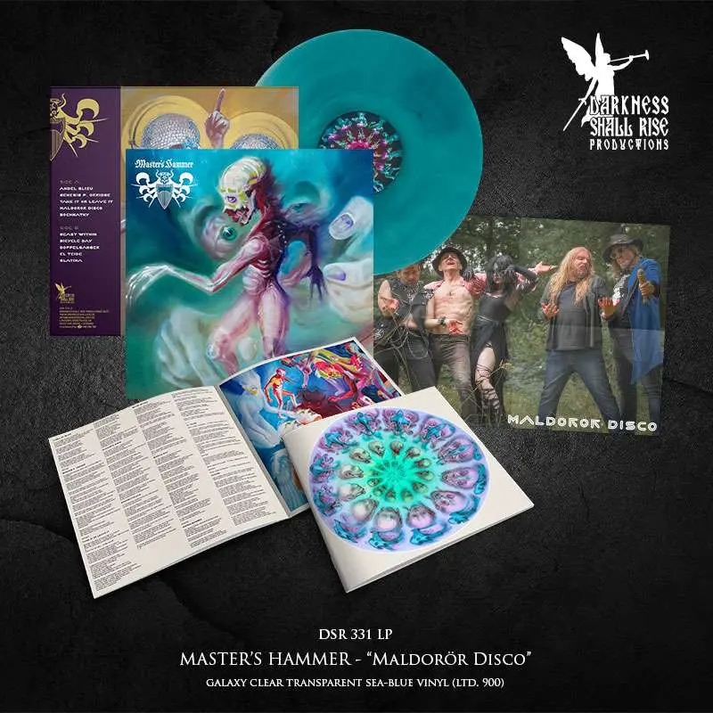 MASTER'S HAMMER · Maldorör Disco | CLEAR SEA BLUE LP (Experimental Metal/Black Metal Vinyl) · Picture 3