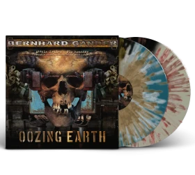 BERNHARD GANDER · Oozing Earth | HALF/HALF SPLATTER 2LP (Classical Music/Industrial Vinyl)