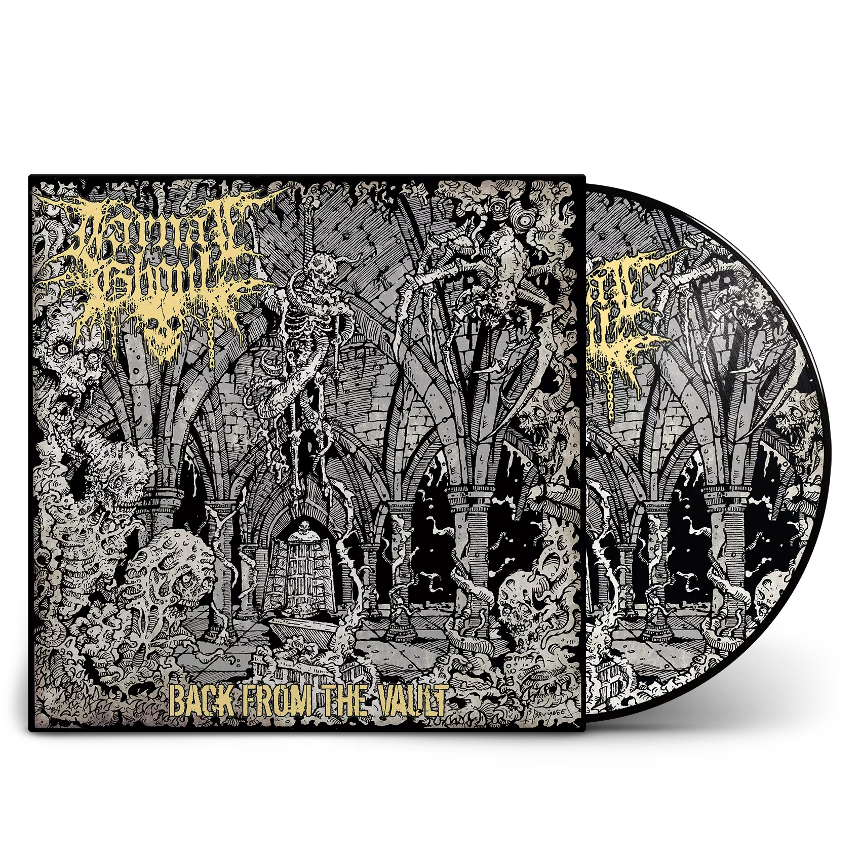 CARNAL GHOUL · Back From The Vault | WOODEN BOX SET (Death Metal Vinyl) · Picture 2