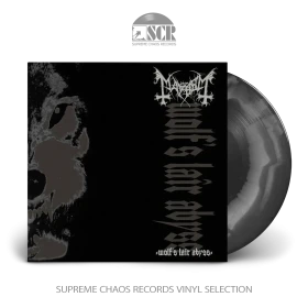 MAYHEM · Wolf's Lair Abyss | GREY/BLACK SWIRL LP (Black Metal Vinyl)