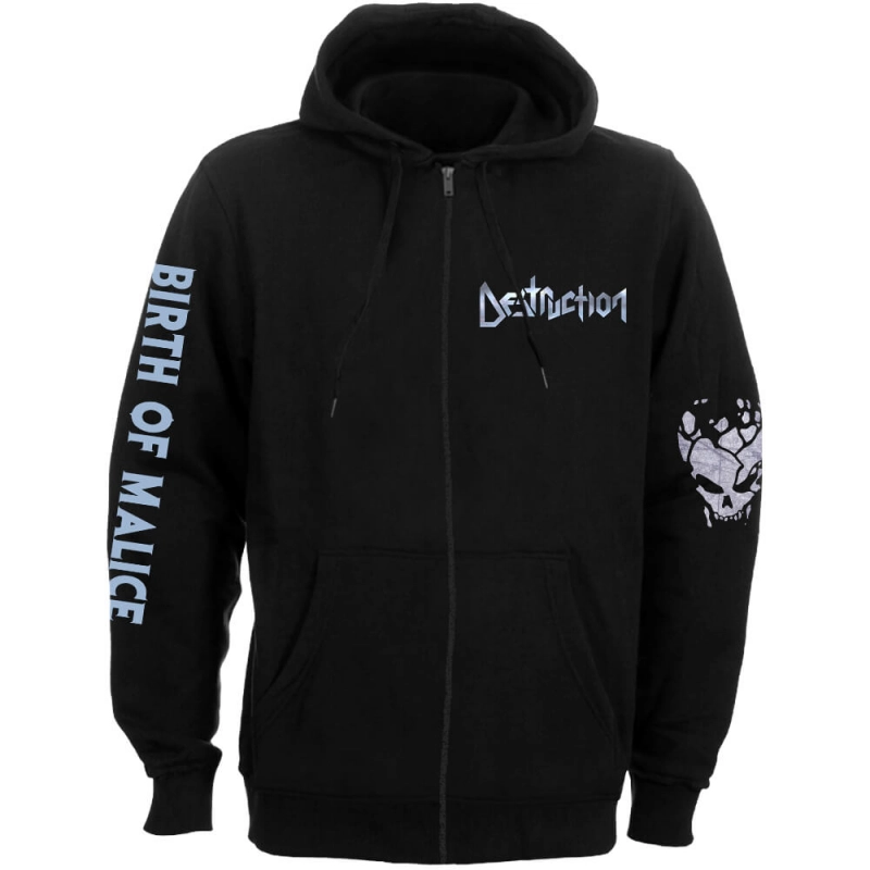 DESTRUCTION - Birth of Malice · ZIP HOODIE (Thrash Metal Clothes)