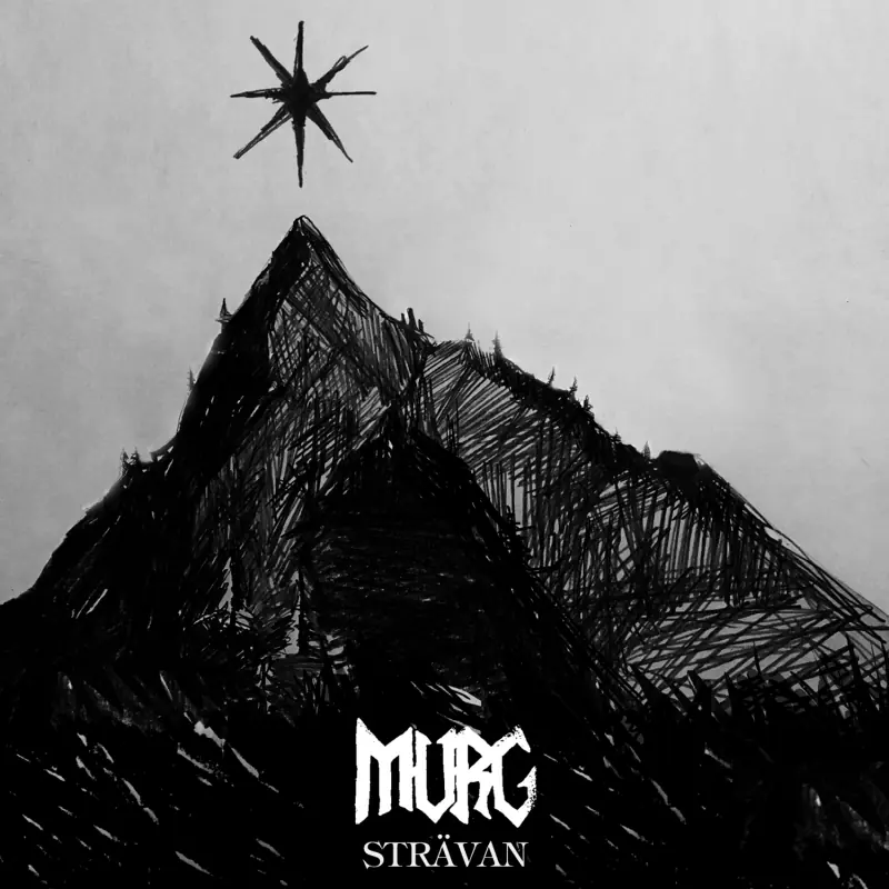 MURG · Strävan | SILVER LP (Black Metal Vinyl) · Picture 1