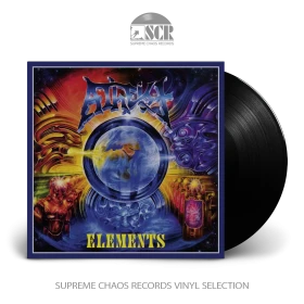 ATHEIST · Elements | BLACK LP (Thrash Metal Vinyl)