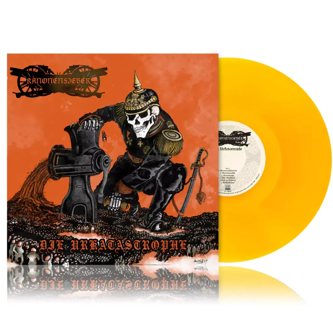 KANONENFIEBER · Die Urkatastrophe | TRANSPARENT ORANGE LP (Black Metal Vinyl) · Picture 2