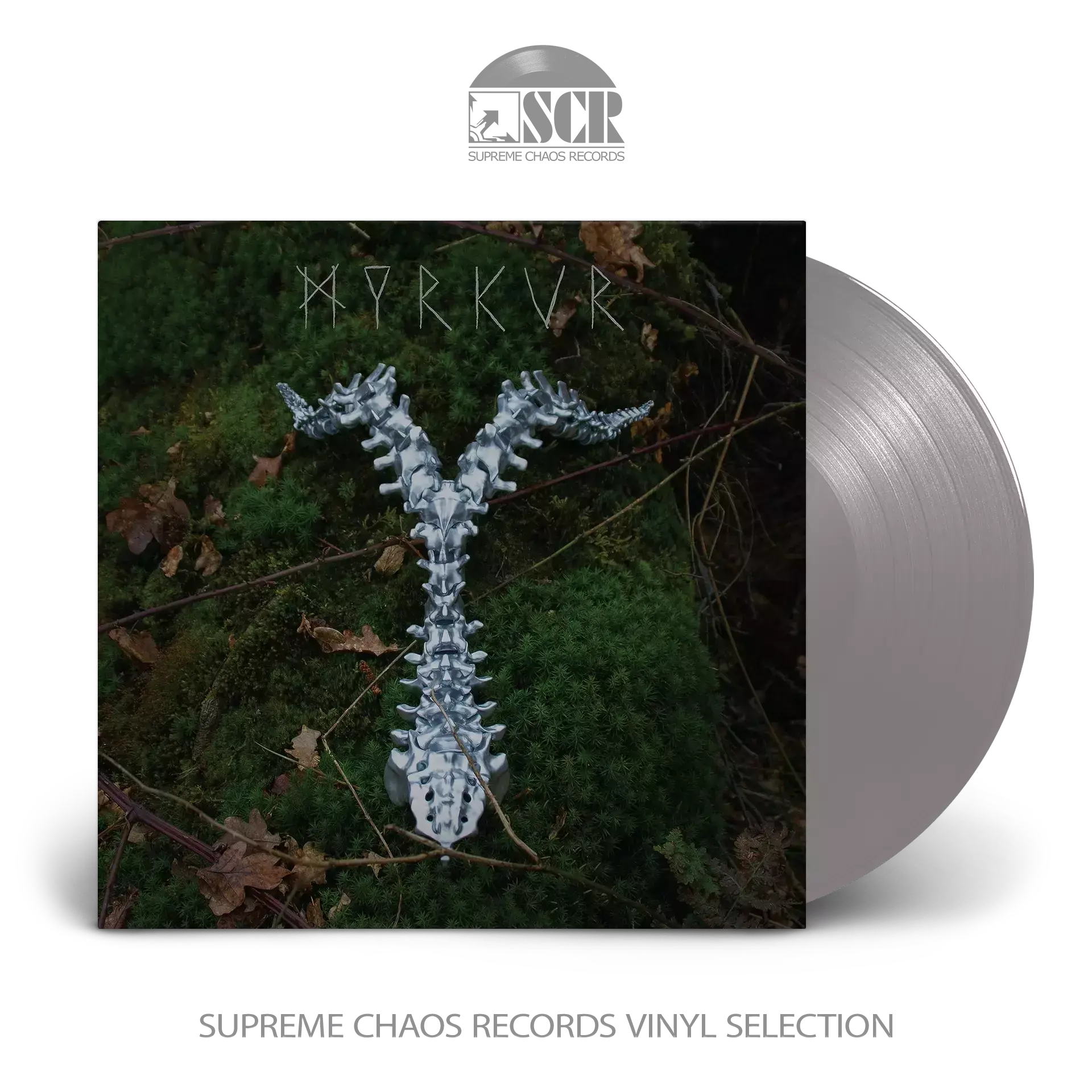 MYRKUR - Spine · SILVER LP (Atmospheric Black Metal Vinyl)