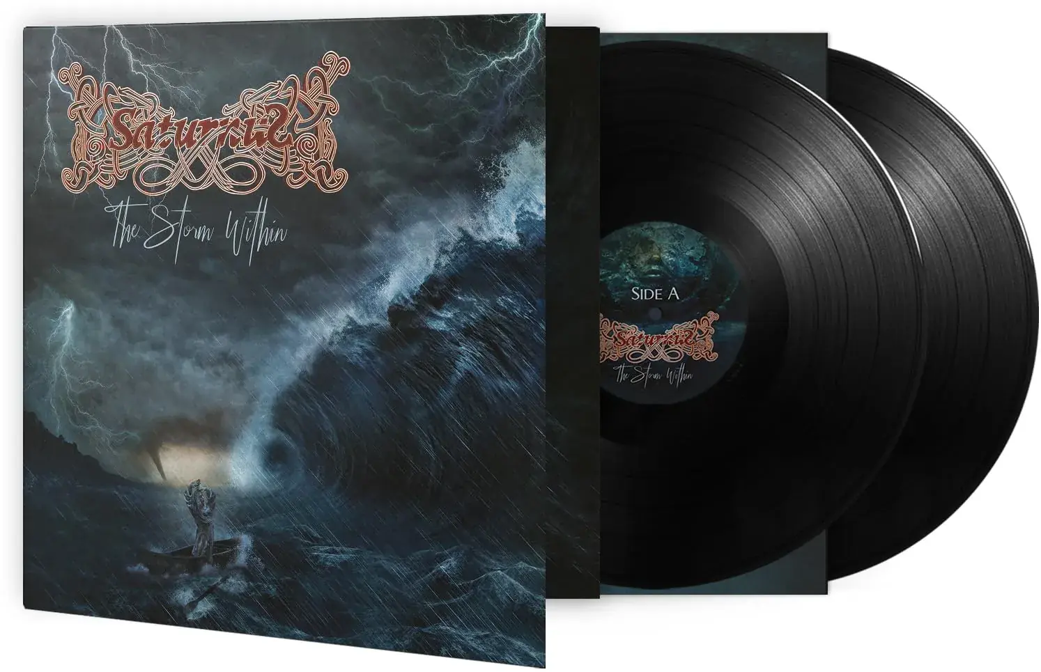 SATURNUS · The Storm Within | BLACK 2LP (Doom Metal/Death Metal Vinyl) · Picture 2
