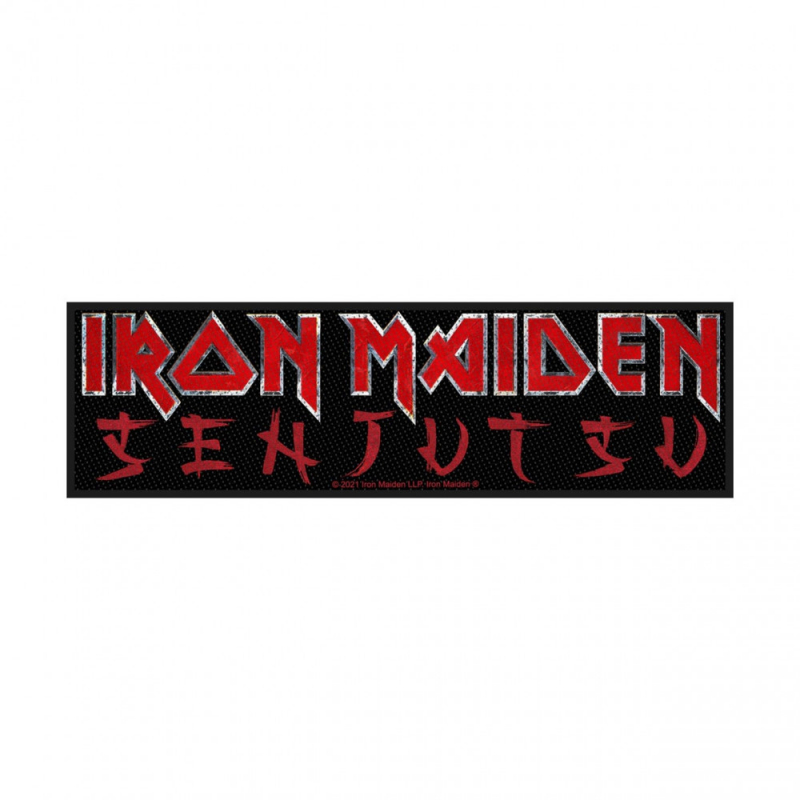IRON MAIDEN - Senjutsu Logo Patch (Superstrip) [PATCH]